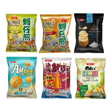 【蝦皮直營】華元 波的多洋芋片 蚵仔煎快樂分享包 鹽之花洋芋片 真魷味 三色野菜園 AIRCORN經典海鹽