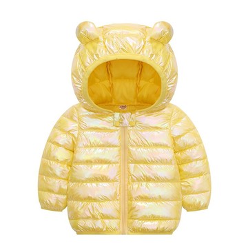 反季秋冬炫彩嬰幼兒童羽絨棉服輕薄款童裝外套免洗中小童棉衣棉襖