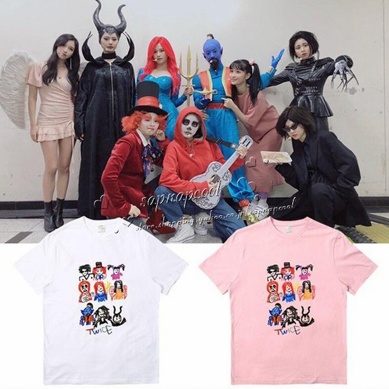 送料無料 Twice Once Halloween 韓流グッズ 半袖長袖 Tシャツ 周辺 応援服 打歌服 ペアルック Tシャツ 男女兼用 半袖長袖 Tシャツ 通販 Lineポイント最大0 5 Get Lineショッピング