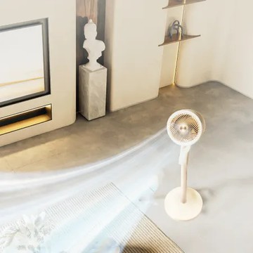 新機登場【SOTHING向物】向物直立式空氣循環扇-畫架 多角度 可語音聲控 可香薰