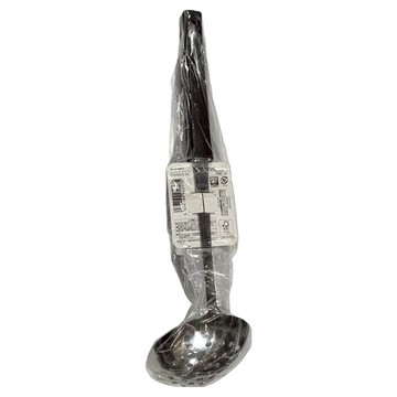 PEARL LIFE 珍珠金屬 帶孔湯勺 G-5217  黑色  1支