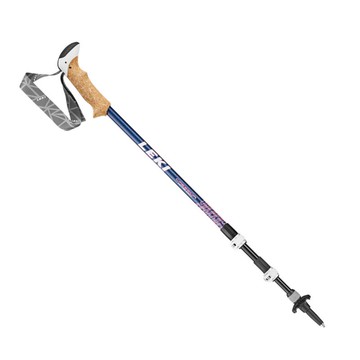 【露營趣】新店桃園 德國 LEKI 6492115 Cressida AS 泡棉握把鋁合金避震快扣登山杖 DSS 健行杖 手杖 鎢鋼杖尖