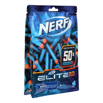 Hasbro 孩之寶 NERF 樂活打擊 菁英系列 2.0 彈鏢50個補充包 1包  50入