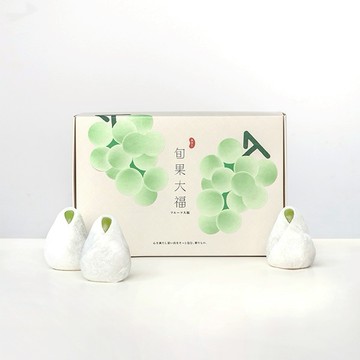 【米弎豆】旬果大福白葡萄禮盒(6入組)