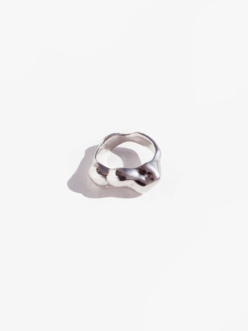 Sterling Silver Free-form Statement Ring