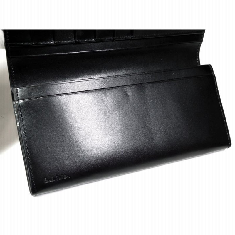 新品未使用 ポールスミス 二つ折り財布（ブラック）