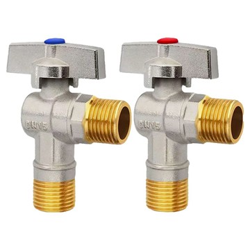 小麥購物 冷熱水球閥2件組 L921  1組  7.3 x 3.2 x 2cm