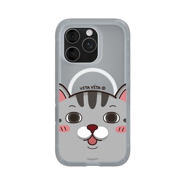 iPhone 16 Pro AirX 流變灰 - VITA VITA．塔仔是隻貓 - 靠很近款