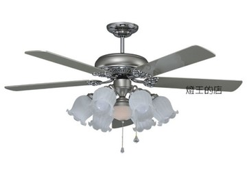 【燈王的店】台灣製領航者 60吋DC吊扇+吊扇燈6+1燈 KS-077-DC+KS-078