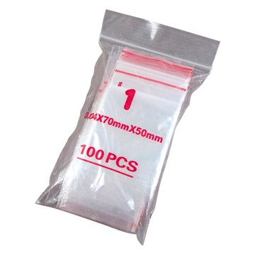 由任袋/1號/寬5x長7cm/100入/包