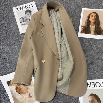 2025秋季新款英倫風小西裝外套女休閑韓版氣質時尚小個子chic西服