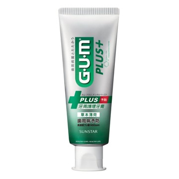 GUM牙周護理牙膏 PLUS 草本薄荷 120g