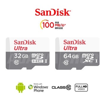 記憶卡 台灣公司貨 SanDisk C10 32G 64G 128G 256G microSD