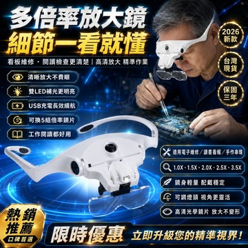 好評熱賣⭐老人閱讀放大鏡 維修便攜式放大鏡 頭戴眼鏡式放大鏡 眼鏡式放大鏡 眼鏡放大鏡 美容放大鏡 便攜式放大鏡 放大鏡