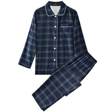 【韓國K.W.】韓國專櫃新品首發長袖長褲純棉套裝(褲裝/居家服/睡衣套裝)