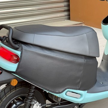 GOGORO 機車車套 PU皮革  素黑  MIX