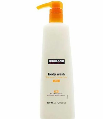 [COSCO代購6] D1366250 Kirkland Signature 科克蘭 柑橘香沐浴乳 800毫升 X 2入