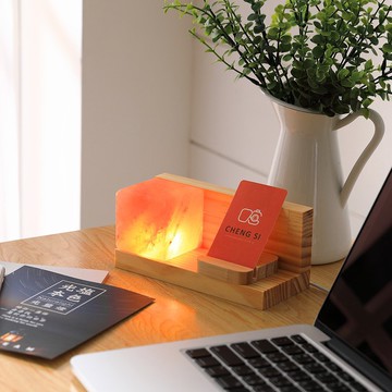 光塩本色-WED.DAY光鹽燈 ¤臻藏館¤ 實木與鹽礦的完美結合  突破傳統鹽燈形象  堅持手工創新設計 立方體 四方體