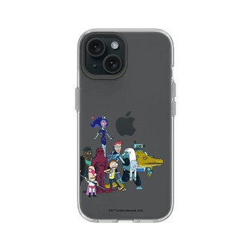 iPhone 15 Clear 透明 - 瑞克和莫蒂 Rick and Morty - 正義使者