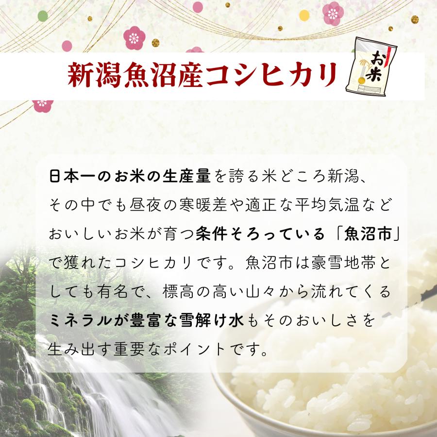 米 お米 4kg 新潟 魚沼産 コシヒカリ 白米 4キロ 令和4年産 送料無料 2kgx2袋 こしひかり 精米 送料無料