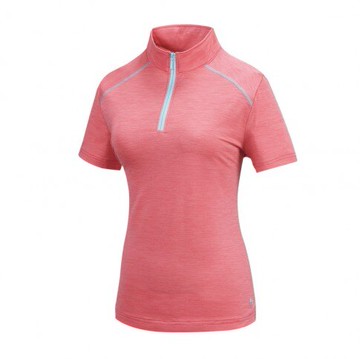 ├登山樂┤台灣MOUNTNEER 山林 女 膠原蛋白 排汗衣 玫紅 # 31P62-38