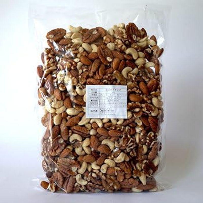 生 ミックス ナッツ 1kg アーモンド クルミ カシューナッツ ピーカンナッツ おつまみ mix nuts