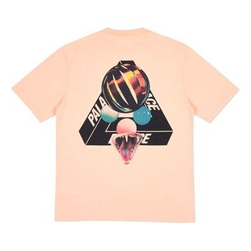 PALACE Sans Ferg Peach Glasses Back Logo Short Sleeve Unisex Pink