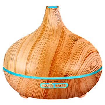 七彩香氛水氧機  木色  CAAD0048A