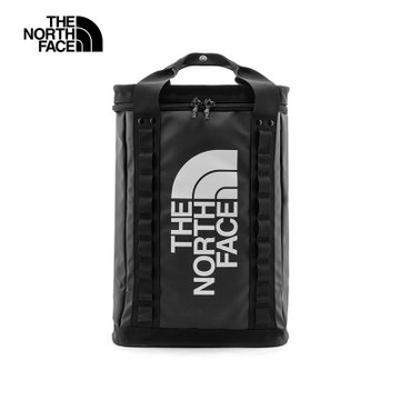 【The North Face 官方旗艦】北面男女款黑色DWR防潑水休閒後背包｜3KYF53R 筆電包/登山包