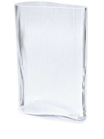Nude - Mist Wide crystal vase - unisex - Crystal - One Size - White