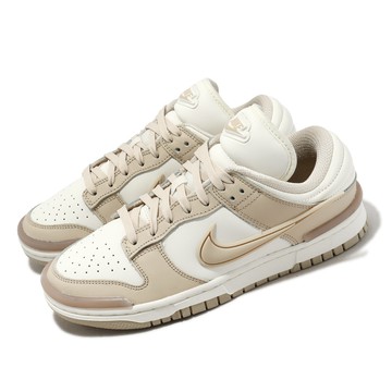 [ACS] Nike 休閒鞋 Wmns Dunk Low Twist 女鞋 奶茶 米白 厚鞋舌 Sanddrift DZ2794-102