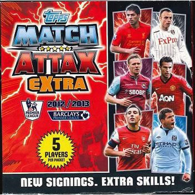 Topps 12 13 Match Attax Extra Extra Epl Soccer Tcg Booster 英プレミアリーグ サッカーカードゲーム追加版 ブースター 通販 Lineポイント最大0 5 Get Lineショッピング