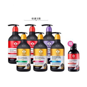 【Dr s Formula】台塑生醫三代洗髮精580g 三入組(6款可選)