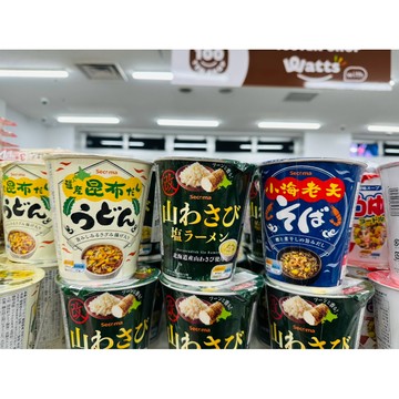 現貨 日本🇯🇵北海道 seicomart限定超商 Secoma 杯麵  熱銷 山葵 泡麵 芥末 泡麵 獨家 拉麵 伴手禮