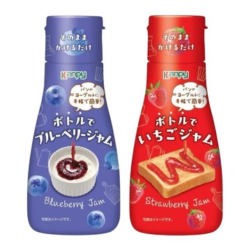 #悠西將# 日本 Kanpy 加藤 果醬 瓶裝 吐司抹醬 草莓風味 藍莓風味 加藤果醬