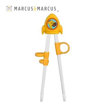 【MARCUS&MARCUS】動物樂園幼兒訓練學習筷含盒(長頸鹿)