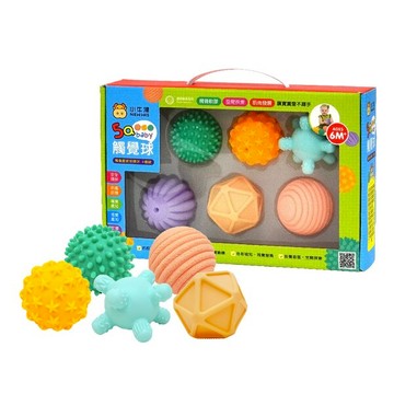 小牛津 5Q寶貝觸覺球 (6入)【悅兒園婦幼生活館】