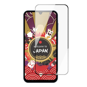 Samsung AGC日本玻璃 保護貼 【日本AGC玻璃】  A15 5G 旭硝子玻璃鋼化膜 滿版黑邊 保護貼 保護膜