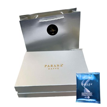 PARANA 【 義大利金牌咖啡】節慶系列 低因濃縮咖啡濾掛包禮盒 60包/盒 附精品提袋