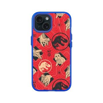 iPhone 15 Clear 激光藍 - Jurassic Park/ Jurassic World - 生存