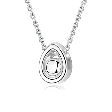 項鍊．水滴．925純銀｜客製刻字