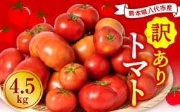   八代市産 規格外トマト 4.5kg 熊本県 トマト 野菜 