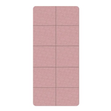 【福利品商品】Friyu 加厚折疊瑜珈墊 跳操跳繩健身墊 辦公午睡墊, 粉色, 183 x 80 x 0.8cm,