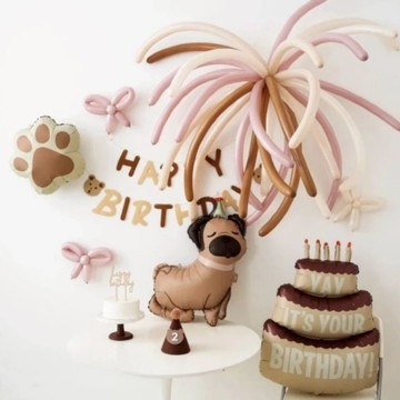 🐾 寵物佈置  貓咪生日 狗狗生日 煙火佈置 生日佈置 生日佈置套組 狗狗生日 貓咪生日 寵物紀念日 派對佈置