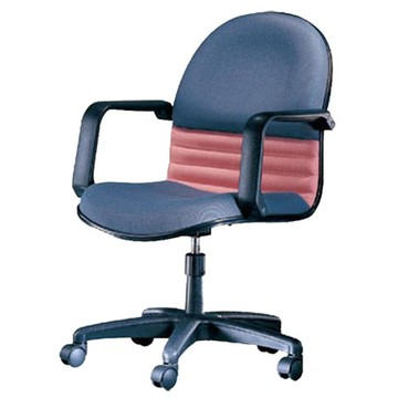 EASY 布面中背辦公椅/C-02-1TG(限送桃園以北)