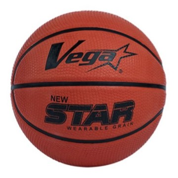 【線上體育】VEGA ALL STAR 獨家耐磨星星顆粒橡膠籃球(橘) #7 OBR-736S