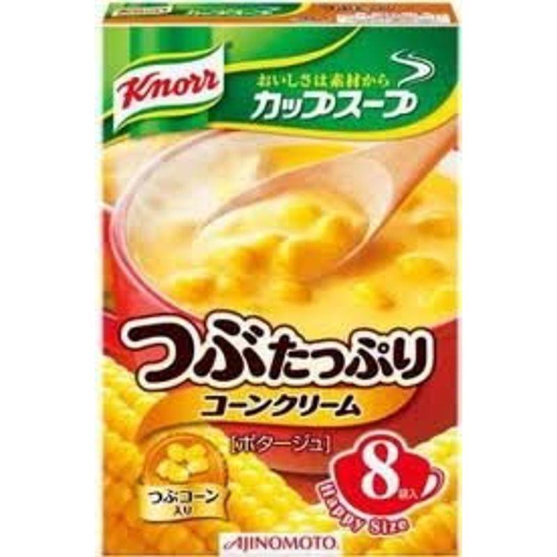 Ｋｎｏｒｒ クノール カップスープ つぶたっぷりコーンクリーム １箱（８袋入り）×６箱