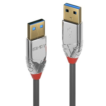 LINDY 林帝 CROMO USB3.0 Type-A/公 to 公傳輸線  0.5m  1條
