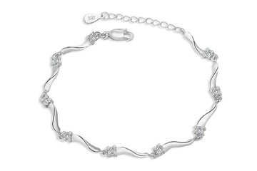 現貨+預購 925純銀手鍊 銀飾-母親節生日情人節禮物女飾品6a87【獨家進口】【米蘭精品】