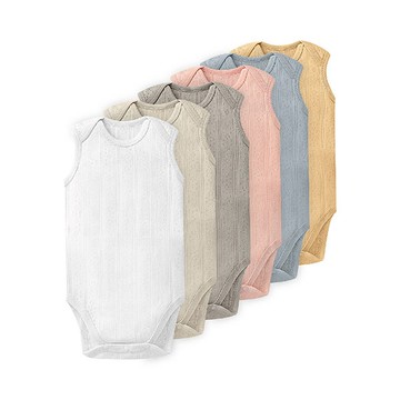 小獅王辛巴 Air Upper 透氣棉圓領包屁衣(無袖)80-90cm-多色可選【佳兒園婦幼館】